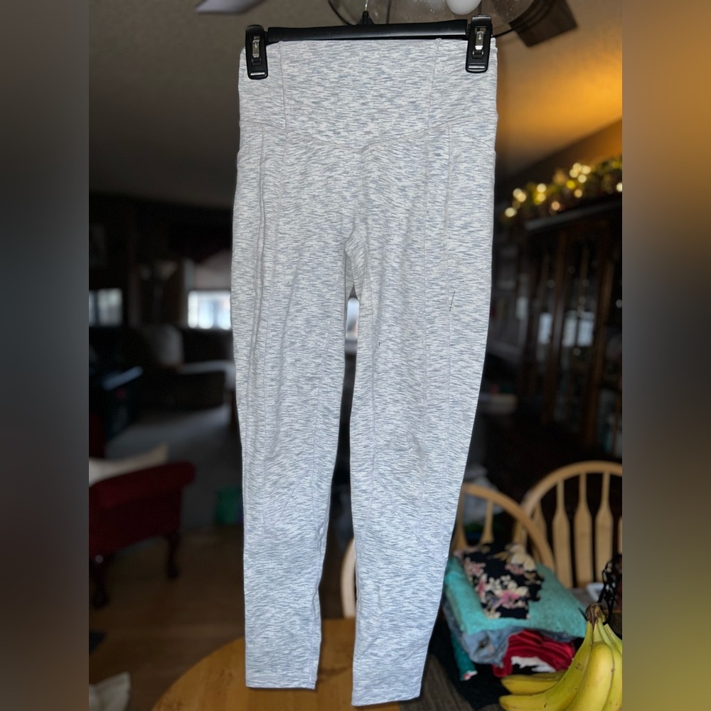 Til you collapse TYC Womens leggings sz XS gray with side pockets